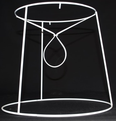 Lampeskærm stativ cylinder 15,5x18x21 (21 cm) SK